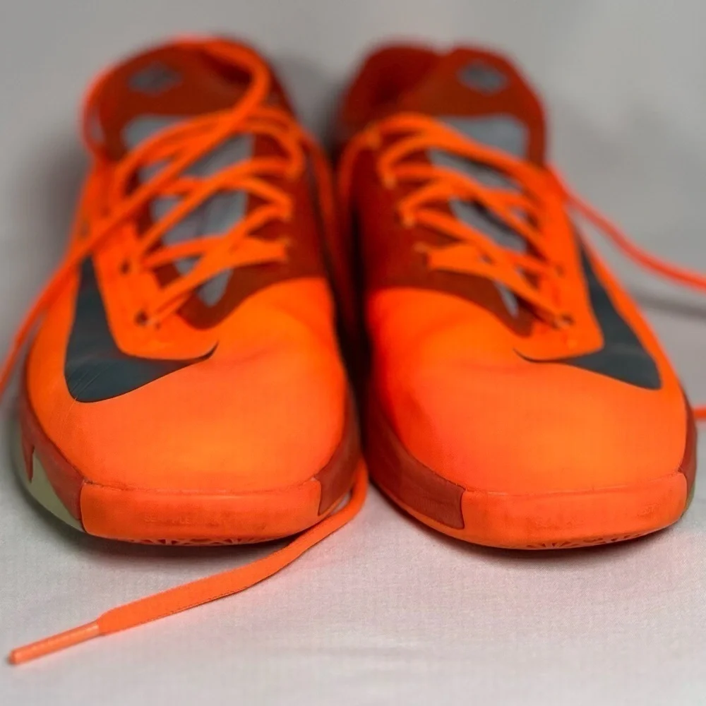 Nike KD 6 “NYC 66” limited edition basketball shoes bright orange 6Y or women 8